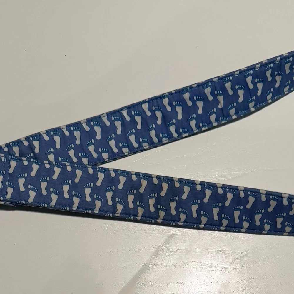 Vineyard Vines Blue and White Kids Belt